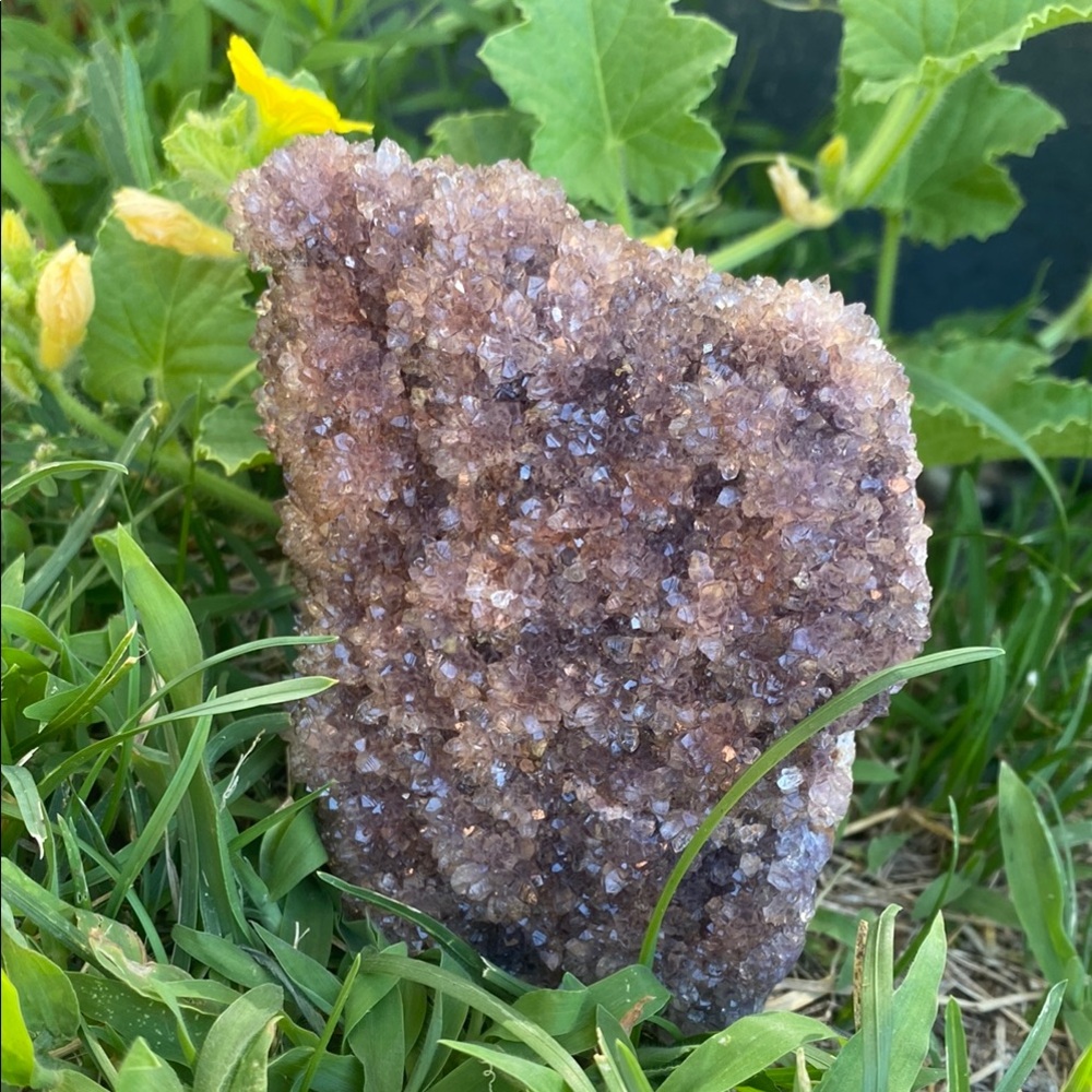 Sparkling Amethyst Crystal Cluster
